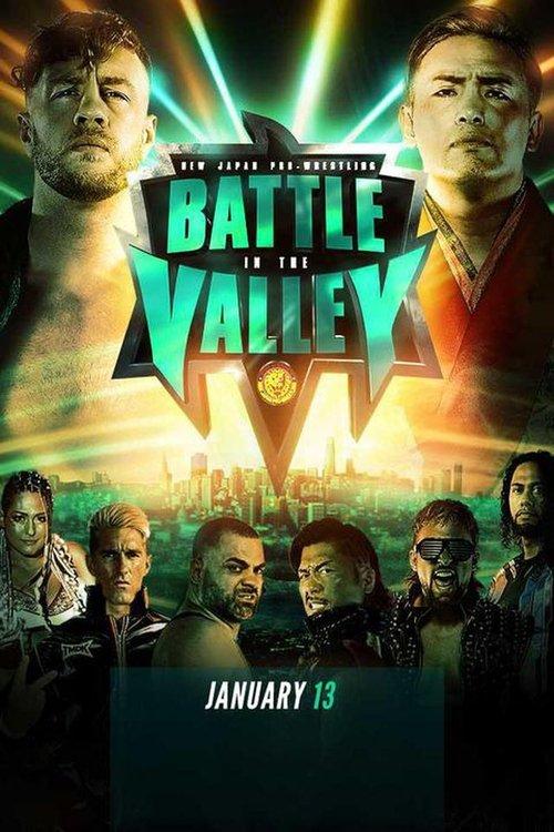 NJPW Battle in the Valley 2024 2024 official movie poster