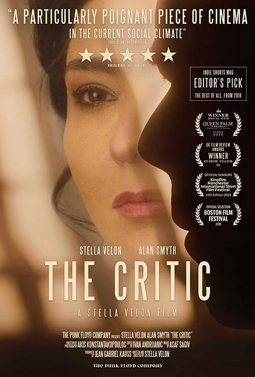 The Critic 2018 official movie poster