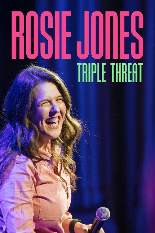 Rosie Jones: Triple Threat 2025 official movie poster