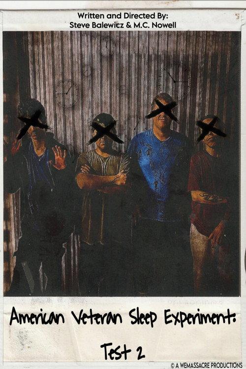 The American Veteran Sleep Experiment: Test 2 2026 official movie poster