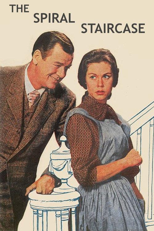 The Spiral Staircase 1961 official movie poster