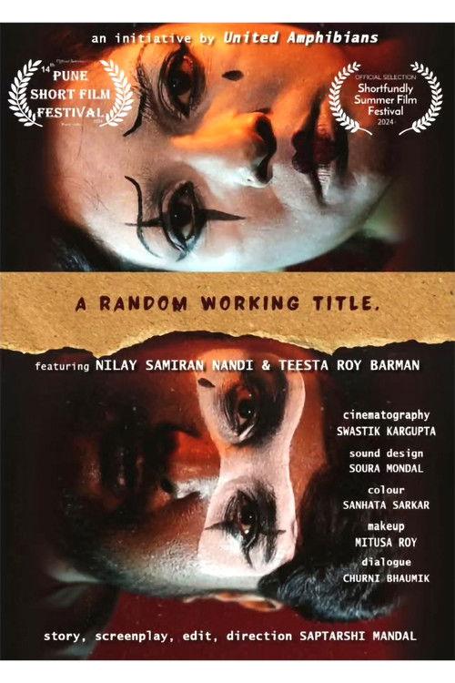 A Random Working Title 2024 official movie poster