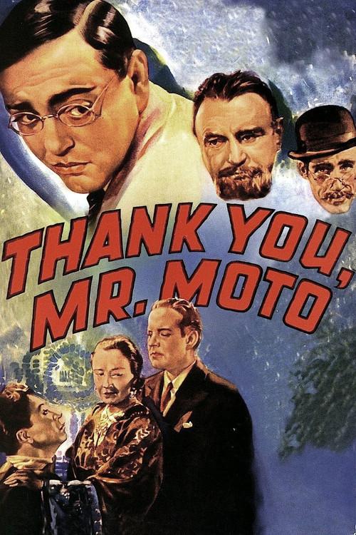 Thank You, Mr. Moto 1937 official movie poster
