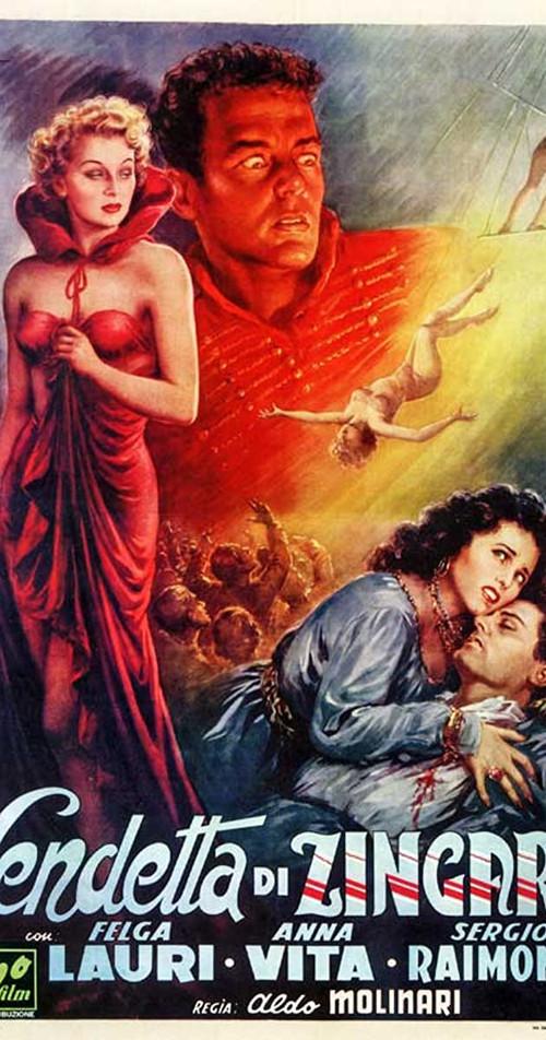 Vendetta di zingara 1950 official movie poster