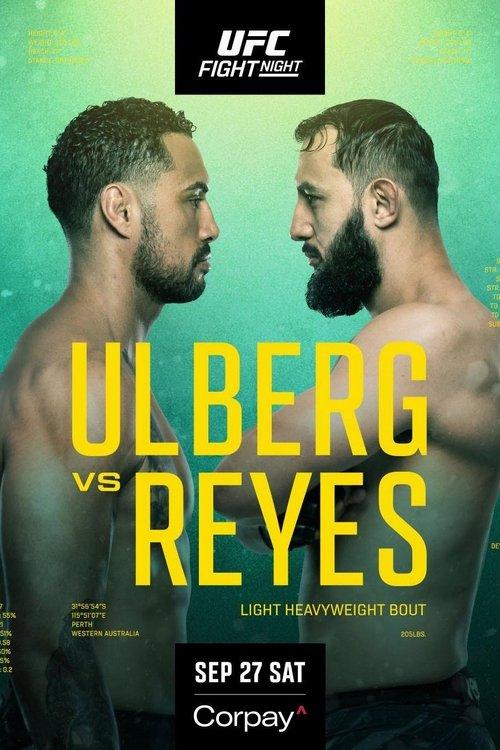 UFC Fight Night 260: Ulberg vs. Reyes 2025 official movie poster