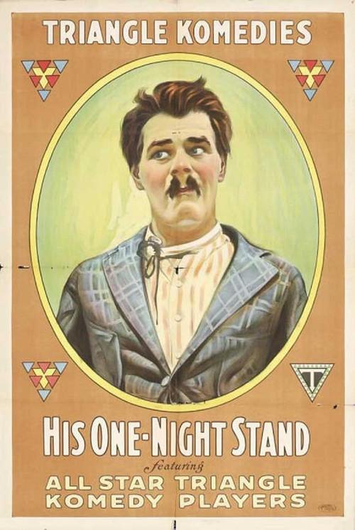 His One Night Stand 1917 official movie poster