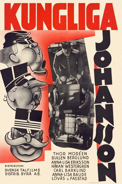 Kungliga Johansson 1934 official movie poster