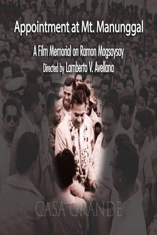 Appointment at Mount Manunggal 1966 official movie poster