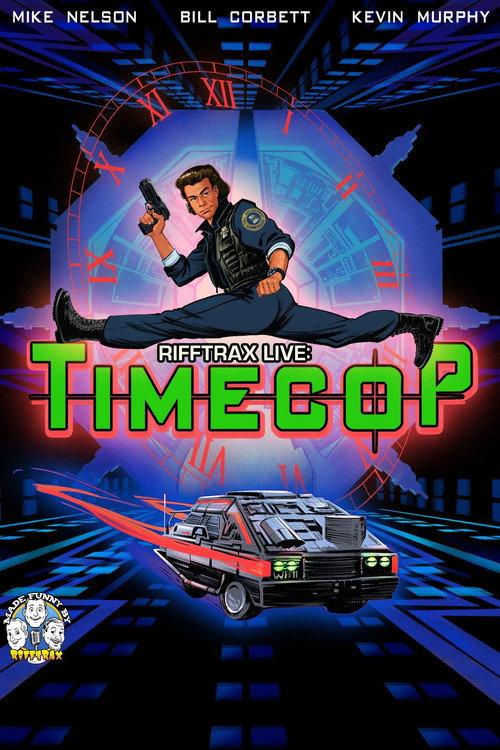 RiffTrax Live: Timecop 2025 official movie poster