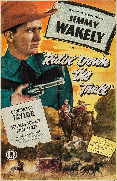 Ridin' Down the Trail 1947 official movie poster