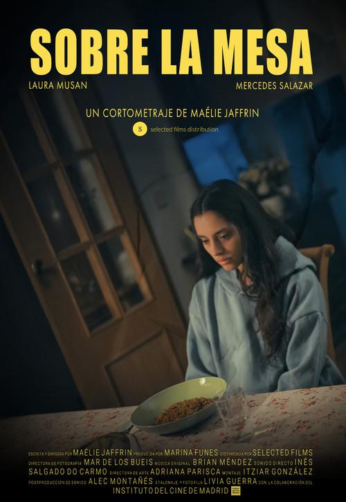 Sobre la mesa 2026 official movie poster