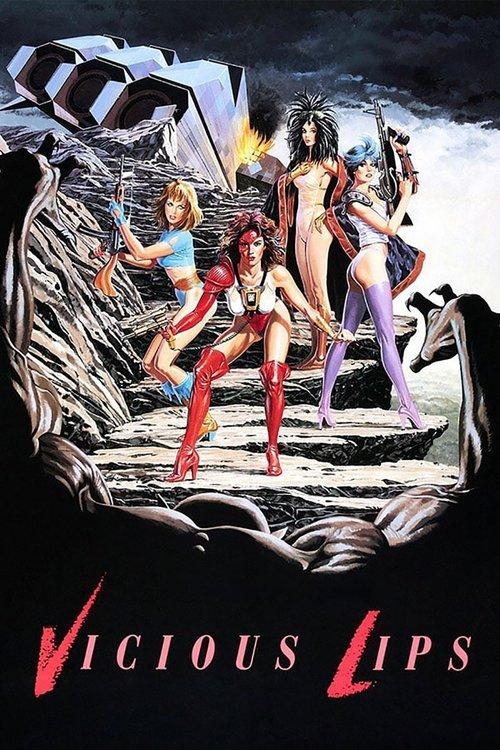 Vicious Lips 1987 official movie poster