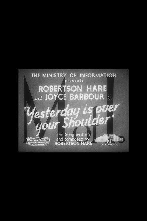 Yesterday Is Over Your Shoulder 1940 official movie poster