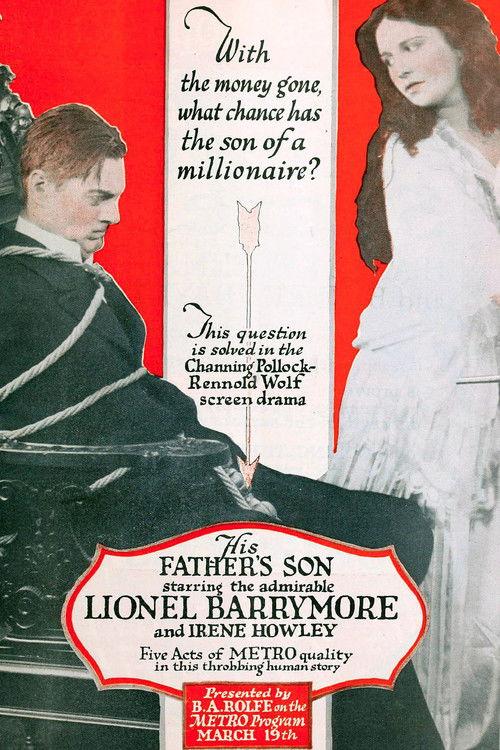 His Father's Son 1917 official movie poster