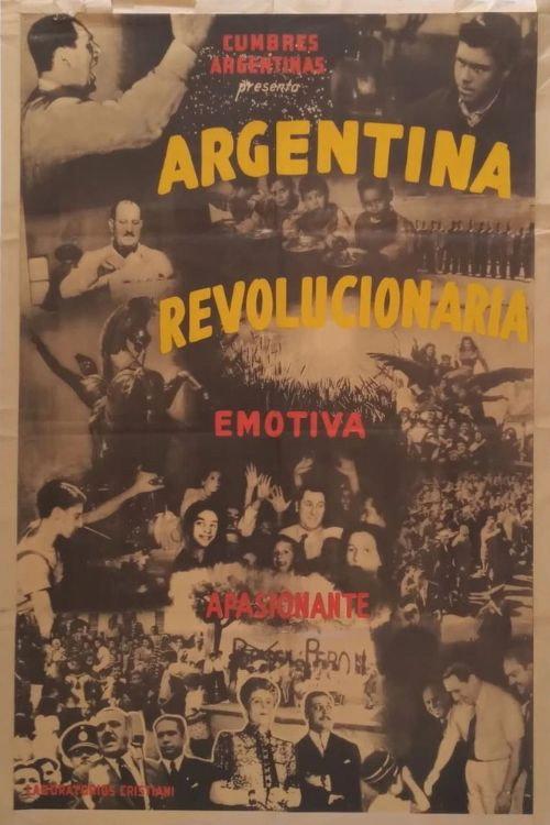 Argentina revolucionaria 1948 official movie poster