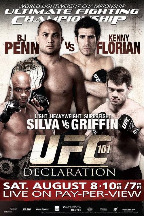 UFC 101: Declaration 2009 official movie poster