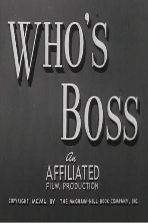 Who's Boss? 1950 official movie poster