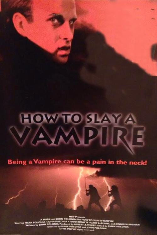How to Slay a Vampire 1995 official movie poster