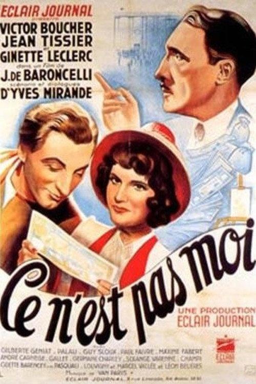 Ce n'est pas moi 1941 official movie poster