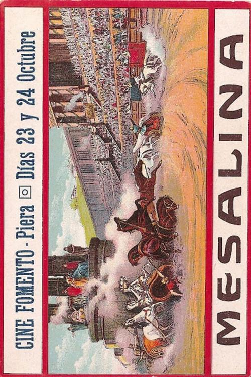 Messalina 1924 official movie poster