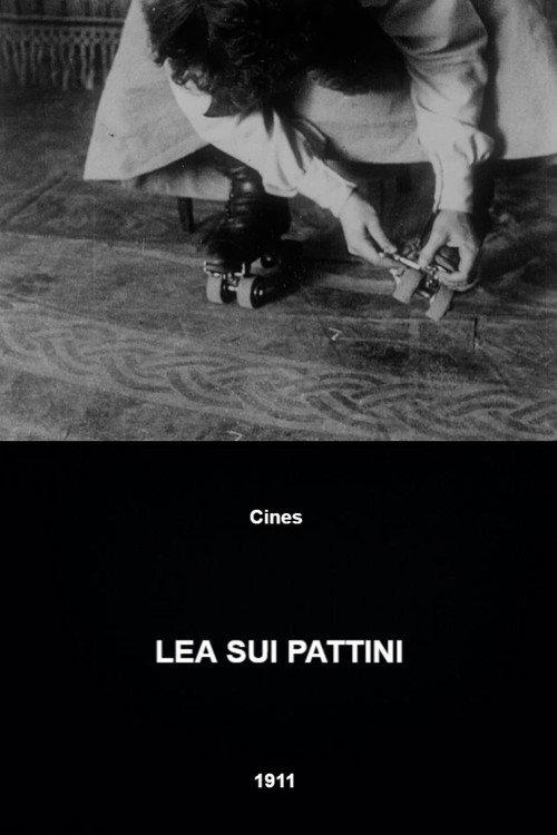 Lea on Rollerskates 1911 official movie poster