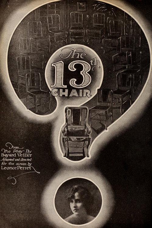 The Thirteenth Chair 1919 official movie poster