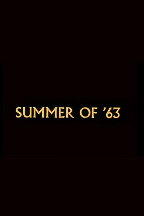 Summer of '63 1972 official movie poster