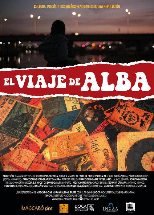El viaje de Alba 2024 official movie poster