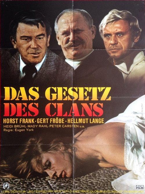 Das Gesetz des Clans 1977 official movie poster