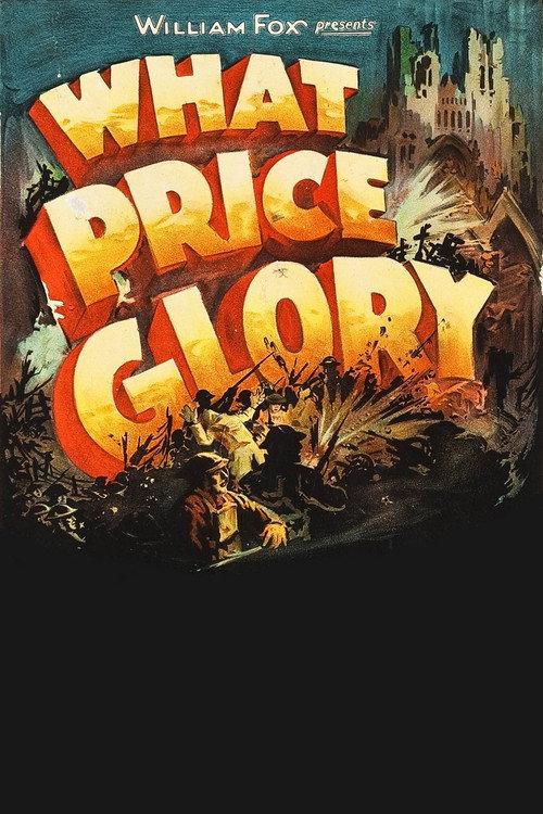 What Price Glory 1926 official movie poster