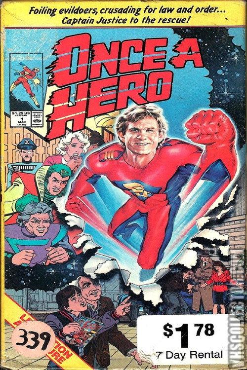 Once a Hero 1987 official movie poster