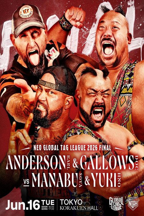 NOAH Neo Global Tag League 2026 ~ Day 12 2026 official movie poster