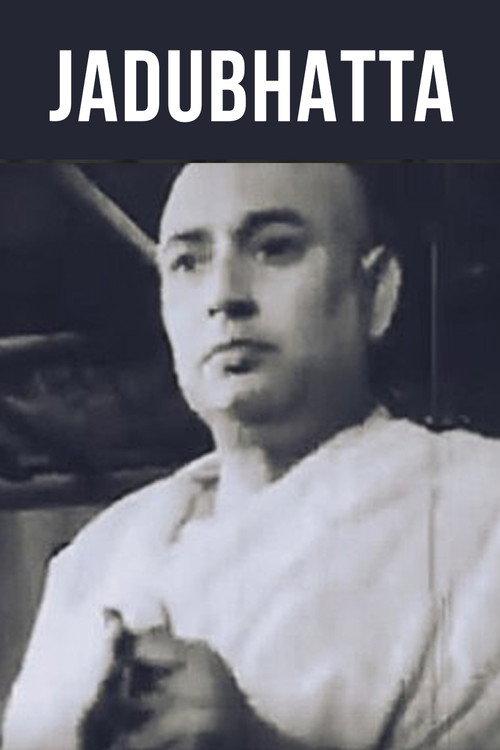 Jadubhatta 1954 official movie poster