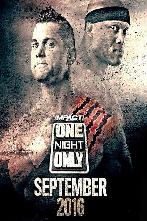 TNA One Night Only: September 2016 2016 official movie poster
