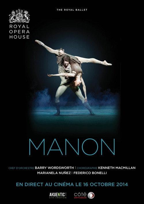 Royal Ballet: Manon 2014 official movie poster