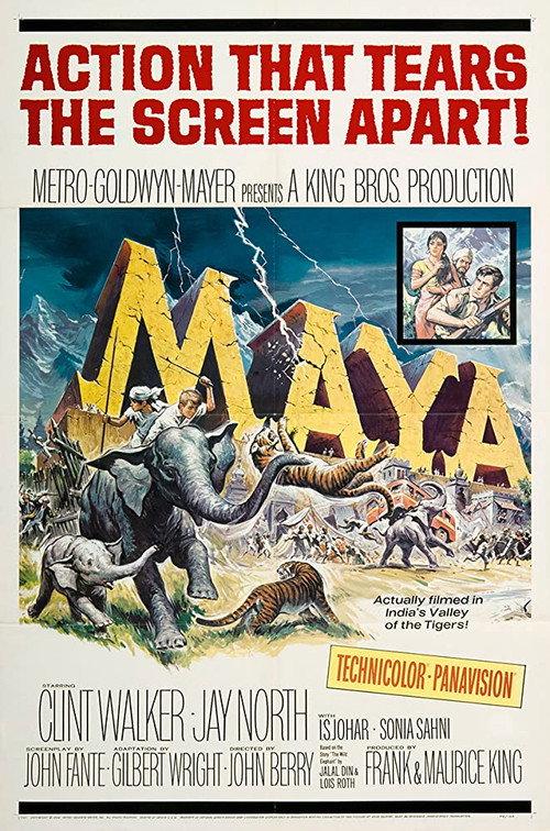 Maya 1966 official movie poster