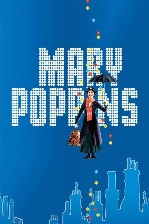 Mary Poppins 1964 official movie poster