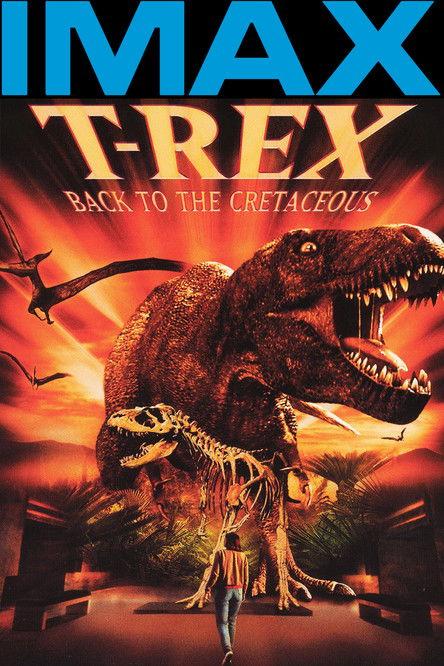 T-Rex: Back to the Cretaceous 1998 official movie poster