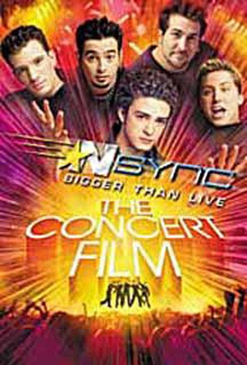'N Sync: Bigger Than Live 2001 official movie poster