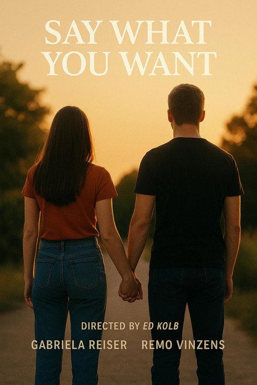 Say What you Want 1999 official movie poster