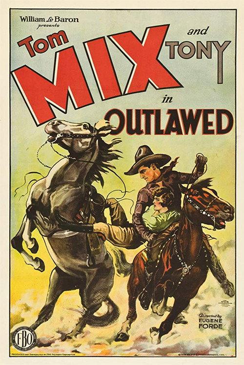 Outlawed 1929 official movie poster