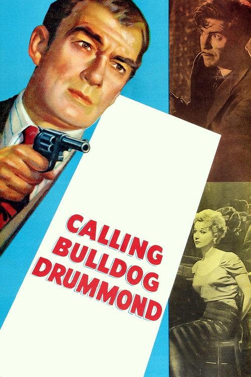 Calling Bulldog Drummond 1951 official movie poster