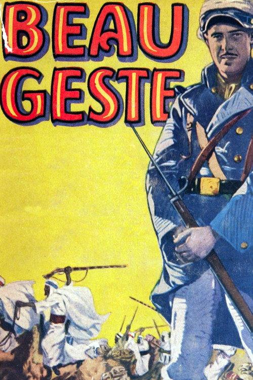 Beau Geste 1926 official movie poster
