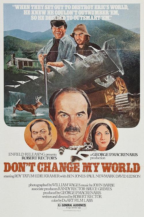 Don't Change My World 1983 official movie poster