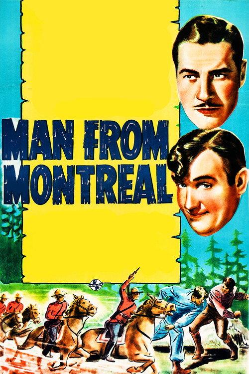 The Man from Montreal 1939 official movie poster