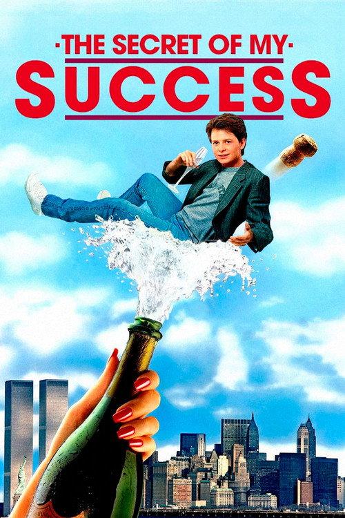 The Secret of My Success 1987 official movie poster