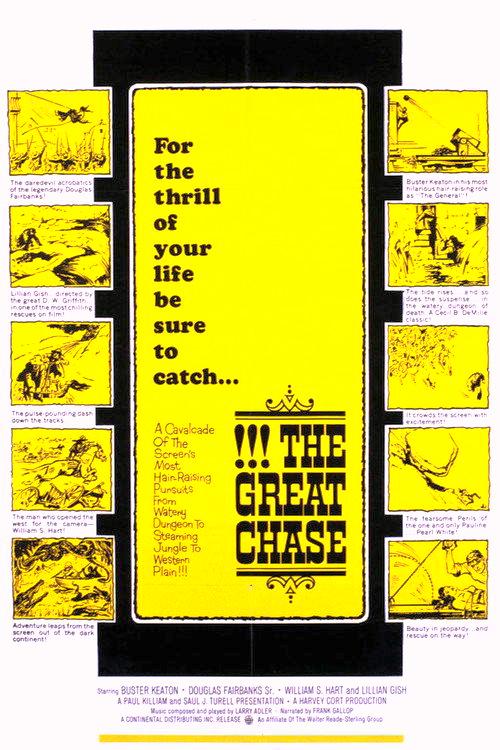 The Great Chase 1962 official movie poster