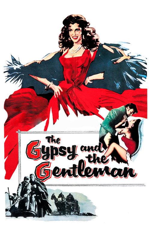 The Gypsy and the Gentleman 1958 official movie poster