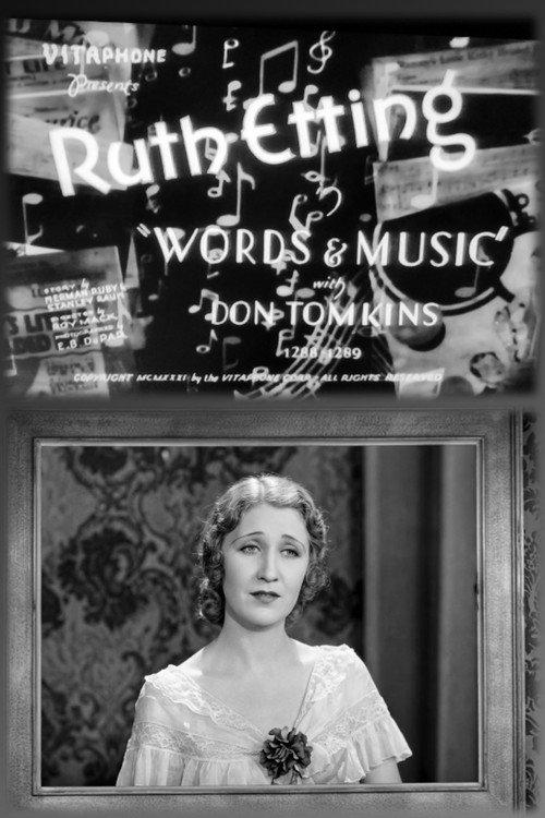 Words & Music 1931 official movie poster