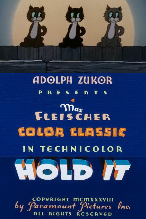 Hold It! 1938 official movie poster